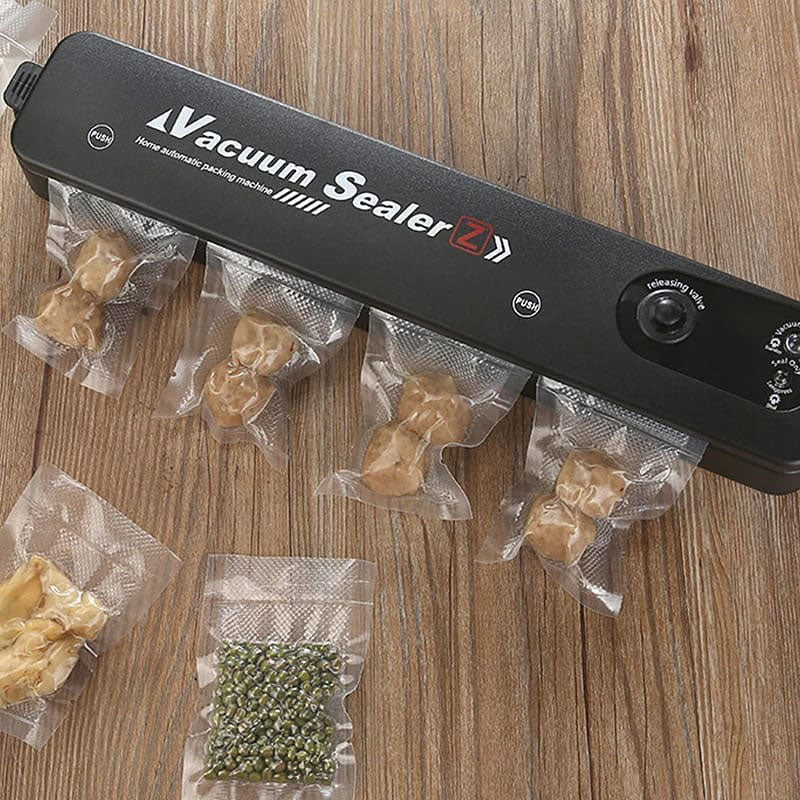Aparat de Vidat Vacuum Sealer, Sigilare Automata, Putere 90W, pentru Pastrarea Alimentelor Proaspete mai Mult Timp