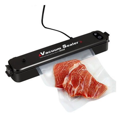 Aparat de Vidat Vacuum Sealer, Sigilare Automata, Putere 90W + 2 Role de Pungi