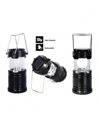 Lampa Solara LED Camping Shenyu, Reincarcabila, Portabila, Lumina Puternica 360°