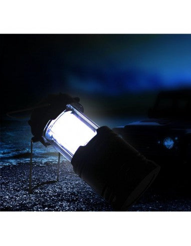 Set 3 x Lampa Solara LED Camping Shenyu, Reincarcabila, Portabila, Lumina Puternica 360°