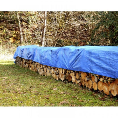 Prelata Impermeabila 4x6 m, Rezistenta la Apa si UV, Prelata Protectie Exterior pentru Lemne, Acoperis, Gradina