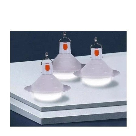 Bec Solar LED cu Panou Solar si Prindere cu Carlig, Lampa Solara Portabila pentru Camping, Gradina si Situatii de Urgenta