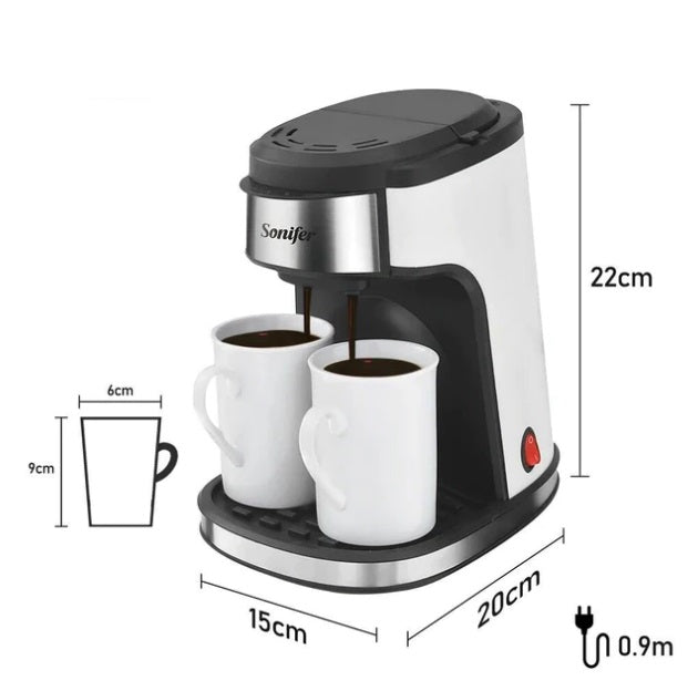 Espressor Cafea Sonifer SF3540, 2 Cani, 240ml