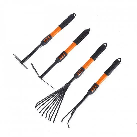 Set Unelte Gradina 7 Piese cu Manusi pentru Plantare – Kit Gradinarit cu Lopatica, Grebla si Accesorii