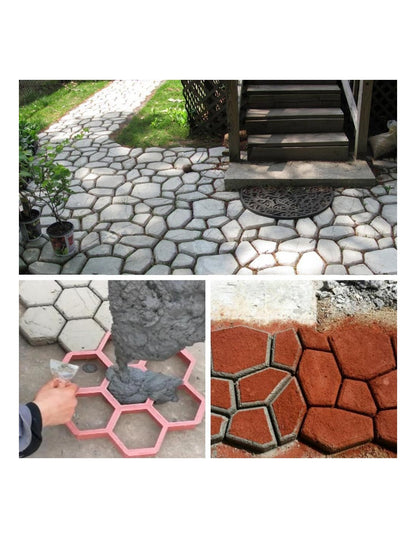 Sablon pentru Pavaj Gradina – Matrita Reutilizabila pentru Turnat Alea si Imitatie Piatra Naturala