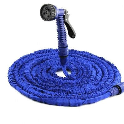 Pachet Gradina Complet – Furtun Extensibil 30 m + Accesoriu Stropire + Manusi de Gradinarit Cadou