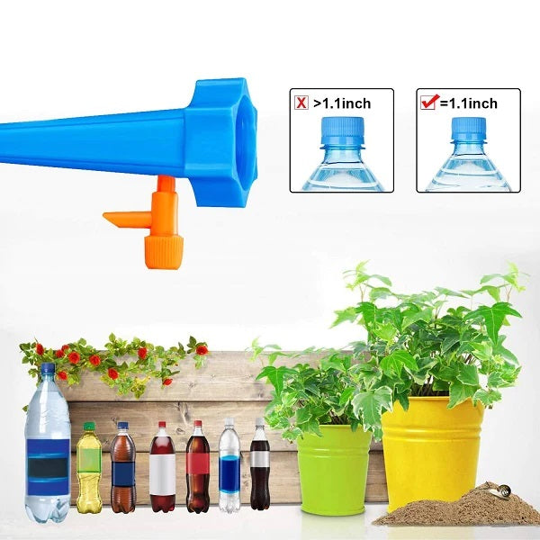 Set 24 Picuratoare pentru Ghivece – Sistem Automat de Udare cu Picurare pentru Plante in Interior si Exterior