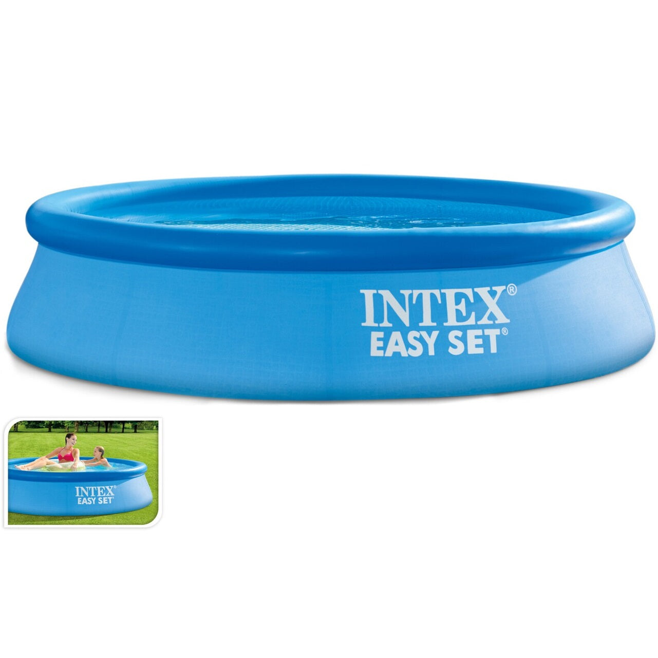 Piscina Gonflabila cu Filtru Intex Easy, 244 x 61 cm