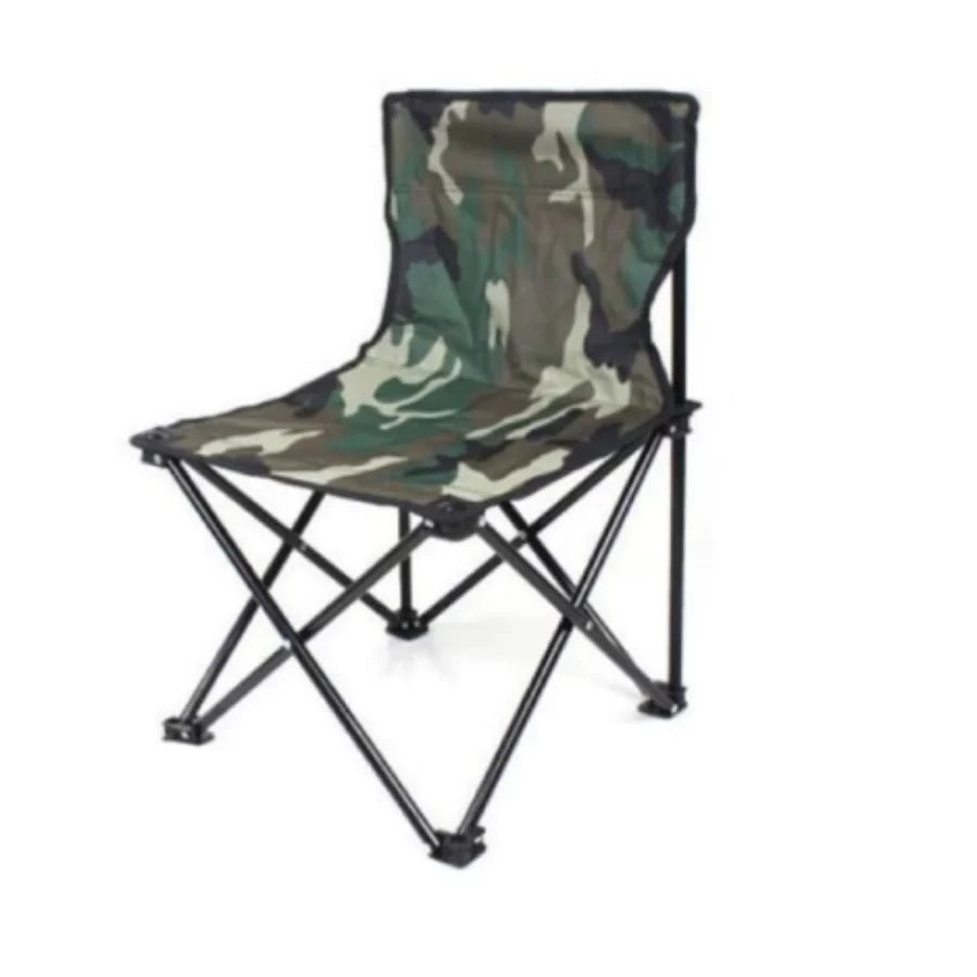 Set Camping Pliabil 3 Piese – 2 Scaune si Masuta Camuflaj cu Geanta Transport, Ideal pentru Pescuit si Drumetii