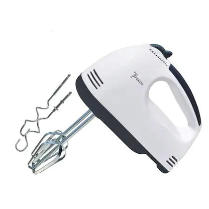 Mixer de Mana 7 Viteze, 220V, 2 Teluri si 2 Spirale, Mixer Electric pentru Aluat, Crema si Prajituri, Usor de Utilizat