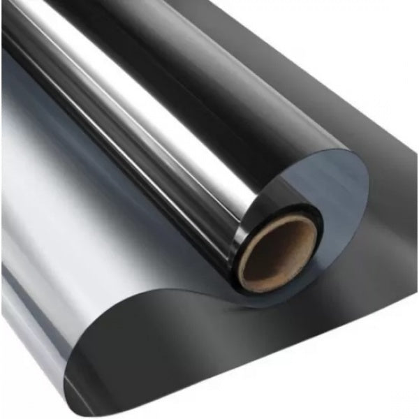 Set 3 x Autocolant Oglinda Albastru, 60 x 300 cm