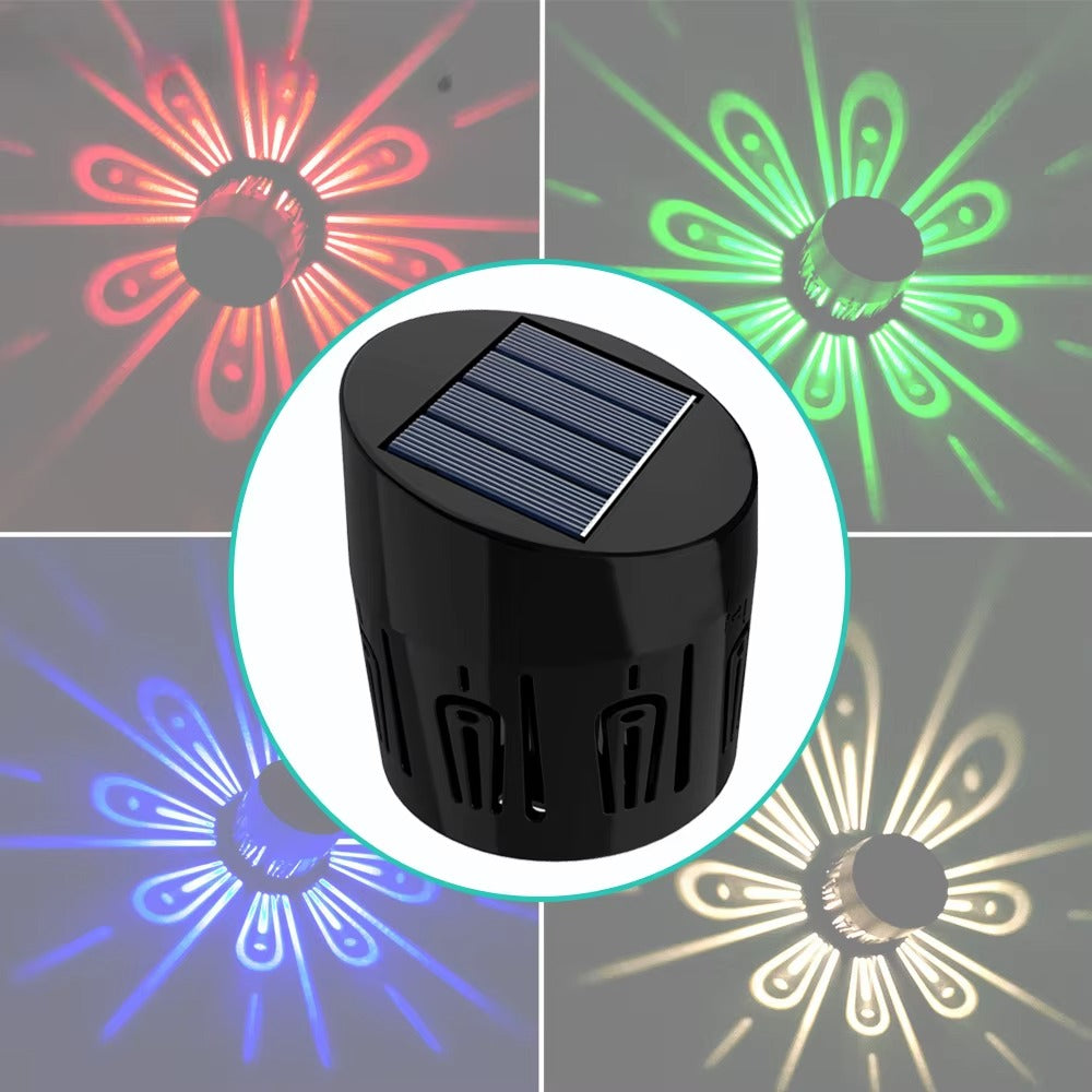 Set 6 x Lampa Solara cu Efect Spectaculos de Floare – Iluminare Magica pentru Gradina