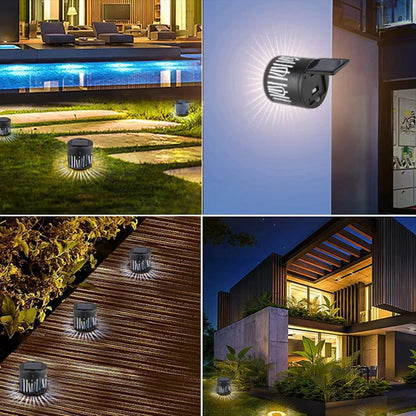 Set 6 x Lampa Solara cu Efect Spectaculos de Floare – Iluminare Magica pentru Gradina