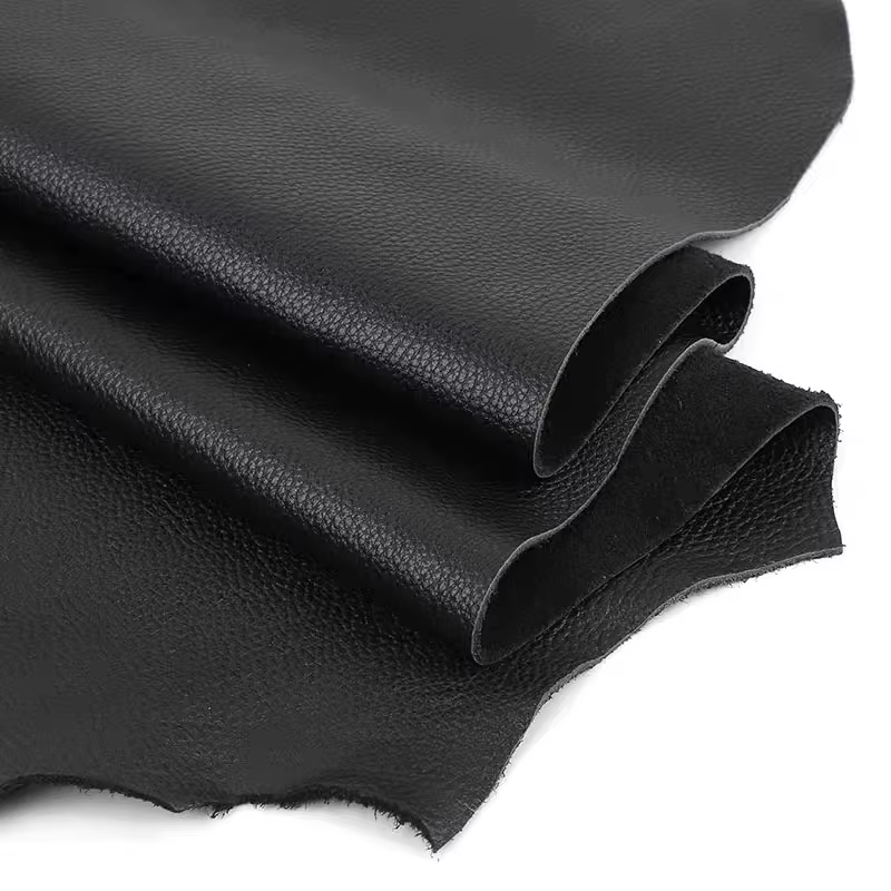 Folie Autoadeziva Piele Ecologica Neagra 75x250 cm, Material Premium, Rezistenta, Ideala pentru Mobilier si Decor Interior