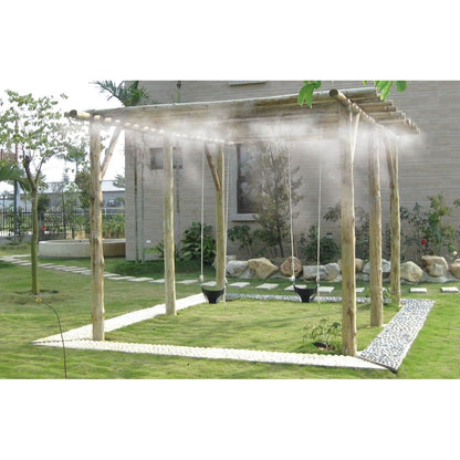 Kit Racire Terasa 20 m cu Sistem Pulverizare – Instalatie Racire Aer pentru Gradina, Balcon si Foișor