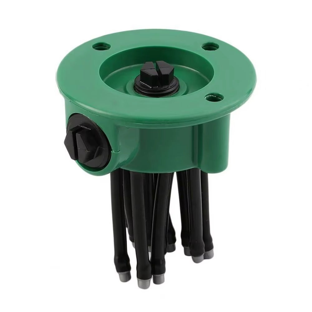 Aspersor Gradina Rotativ 360° cu 12 Duze – Sistem Automat de Irigare pentru Gazon si Curte
