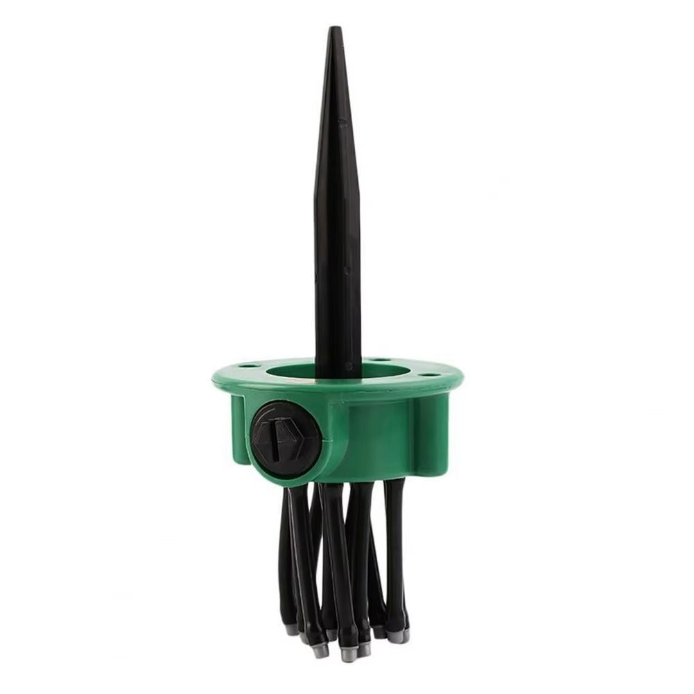 Aspersor Gradina Rotativ 360° cu 12 Duze – Sistem Automat de Irigare pentru Gazon si Curte