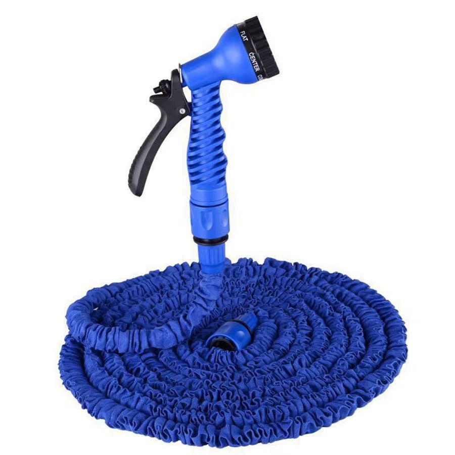 Set Plasa Anti Insecte Magnetica pentru Usa + Furtun Extensibil 30M cu Accesoriu de Stropit – Pachet Util pentru Casa si Gradina