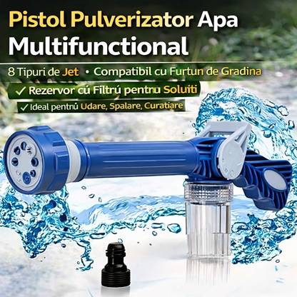 Dispozitiv Multifunctional EZ JET pentru Spalare si Irigare cu 8 Moduri de Pulverizare