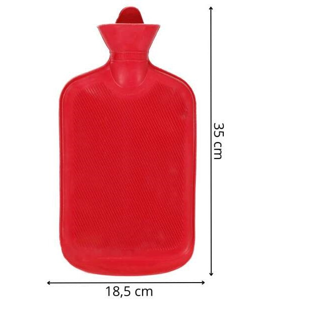 Set 2 x Perna cu apa calda , capacitate 1 l , culori diferite, 35 x 18,5 cm