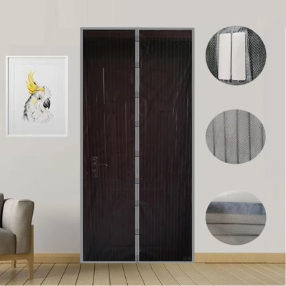 Sistem Complet Anti-Insecte – Lampa UV Electrica + 2 Perdele Magnetice pentru Usa