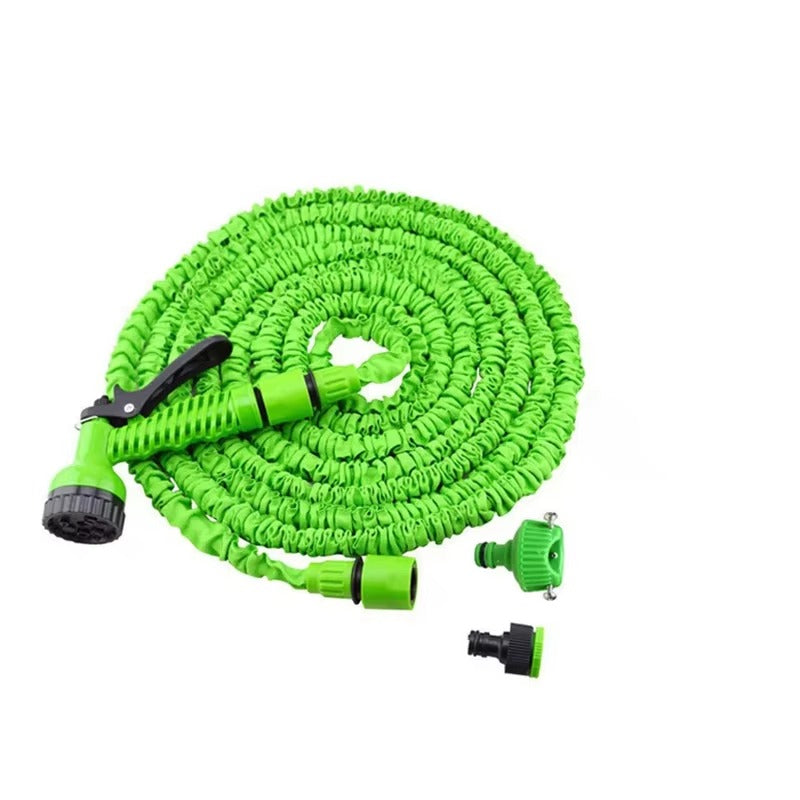 Furtun Extensibil Gradina 60 Metri cu Accesoriu Multifunctional de Stropit – Furtun Elastic pentru Udat, Spalat si Irigat