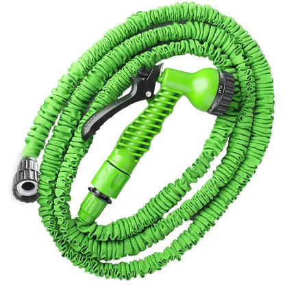 Kit Intretinere Gradina – 4 x Unelte Sapat, Furtun Extensibil 30M cu Accesoriu de Stropit si Manusi cu Gheare