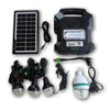 Lichidare de Stoc! Kit Solar Multifunctional cu 4 Becuri GD-1000A, Lampa UV Impotriva Insectelor