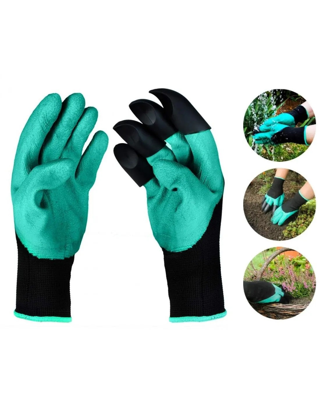 Set Unelte Gradina 4 Piese cu Manusi pentru Plantare – Lopatica, Grebla, Cultivator si Accesorii pentru Gradinarit