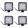 Load image into Gallery viewer, Set 4 proiectoare 16 LED 48W auto OFF-ROAD, IP 67
