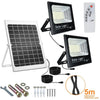 Set 2 x Proiector Solar 150 W + Panou Fotovoltaic