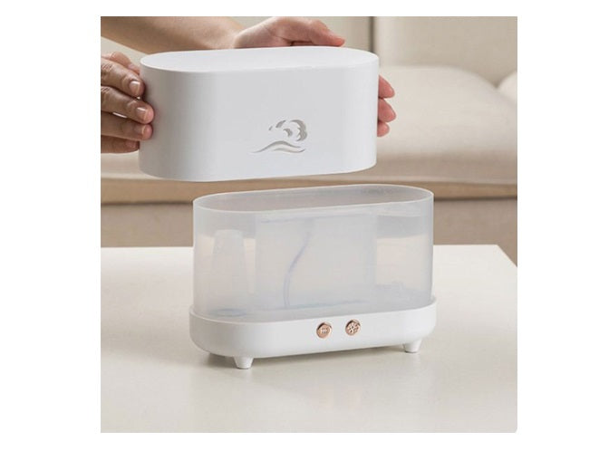 Difuzor aromaterapie cu efect de flacara