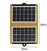 Panou solar pliabil CL-670, 7.2W maro