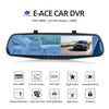 Oglinda auto DVR, camera fata-spate + card 32GB