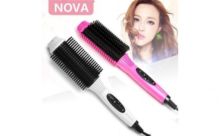 Uscare si coafare rapida. Perie de par Nova 2 in 1