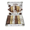 Suport de vase din inox cromat + Set 6 prosoape bumbac coffe