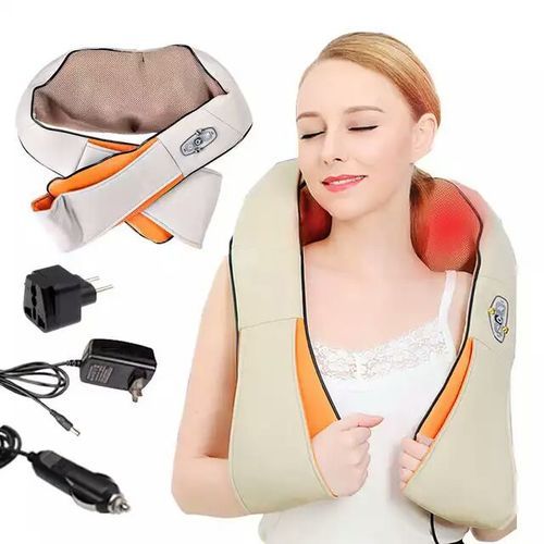 Aparat pentru masaj cervical Shiatsu cu functie de incalzire